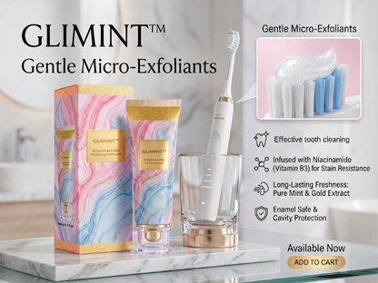 GLIMINT™ Niacinamide Toothpaste—✨Newly upgraded packaging✨